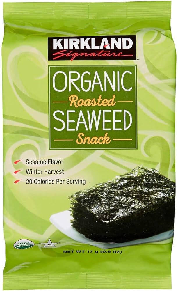 Kirkland Organic Roasted Seaweed Snack